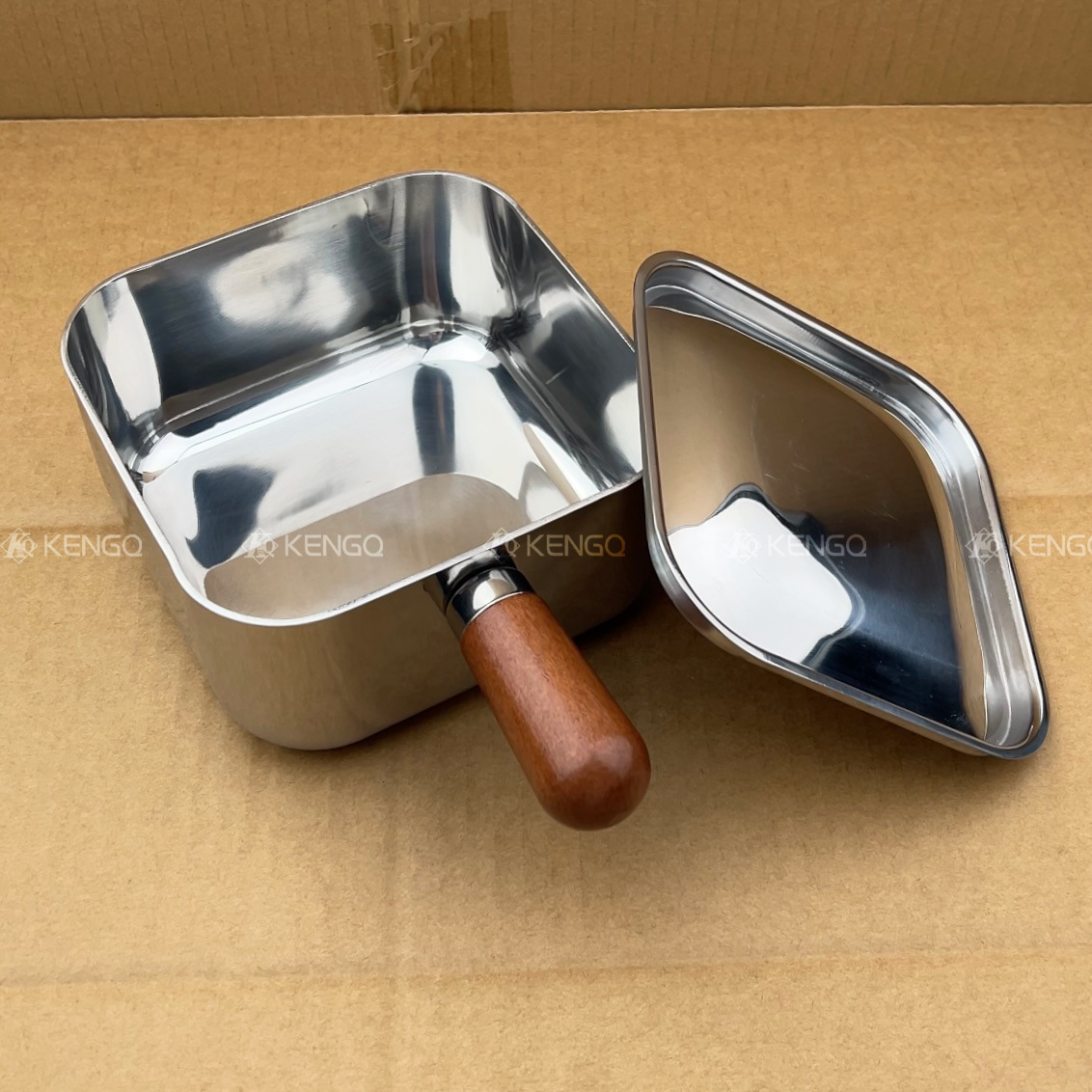 316 acero inoxidable de grado alimenticio tazón de comida para niños con mango multipropósito tazón de ensalada de postre