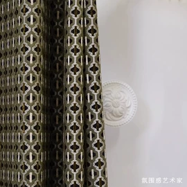 布艺窗帘;布艺窗纱;色织、提花布