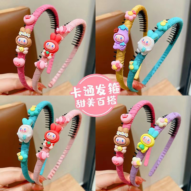 Children's cartoon scalloped headband