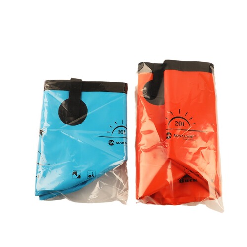 MARJAQE water bucket foldable car wash bucket thickened PVC clip mesh fishing bucket outdoor portable car water bucket