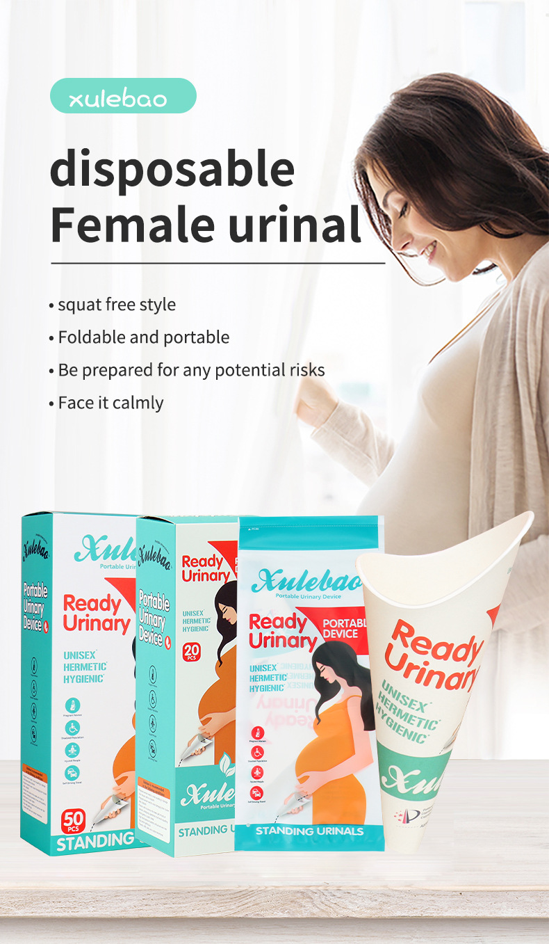 Xulebao Female Urinal for Post-Hemorrhoid Surgery, Urine Funnel for Outdoor Travel Emergencies, Urination Device for Car Use