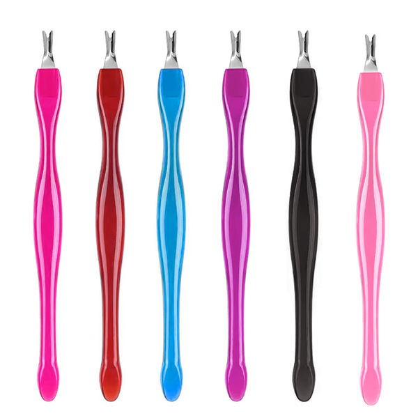 exfoliating multicoloured manicure tools set for manicure for nails