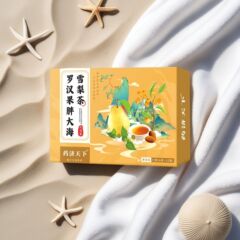 罗汉果胖大海雪梨茶组合花茶雪梨茶咽喉清润茶现货代发