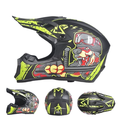 Go-Kart Downhill Bicycle Helmets, Motorcycle Safety Supplies - combat-dog-exclusive-for-foreign-trade-s-55-56-head-circumference