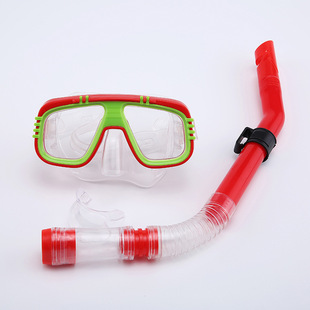 Foreign trade new cross-mirror export diving mirror semi-dry breathing tube set swimming snorkeling frog mirror swimming equipment