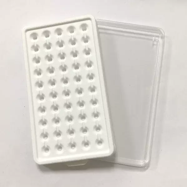 White/Black Zircon Gemstones, Loose Gemstones, Various Sizes Storage Box