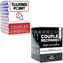 英文版 Talking Point  Couples 情侣谈话卡COUPLE RECONNECT卡牌