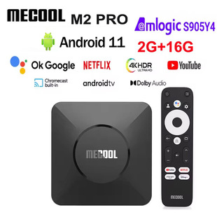 Mecool M2 Pro 2G+16G Amlogic S905Y4 Bt5.2 Dual Wifi Player Android 11
