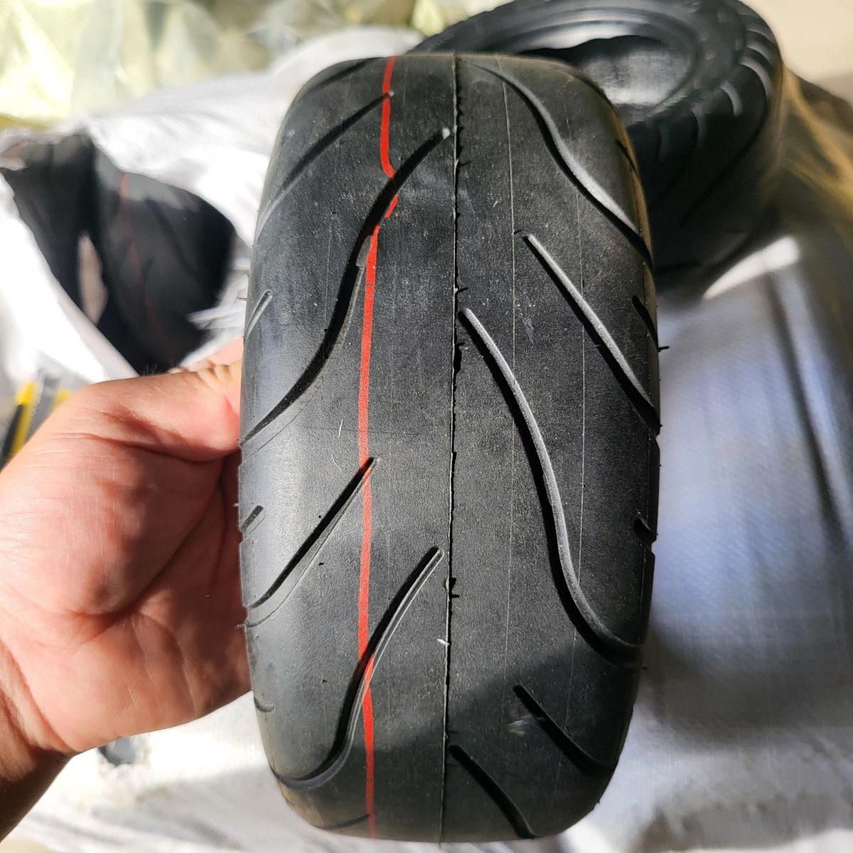 Electric Scooter 90/55-6 Vacuum Tire 10X4.0-6 Mobility Scooter Driving Small Tire