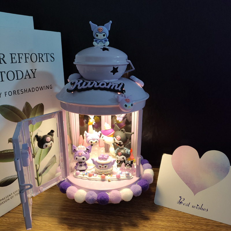 Musical Candlestick in Pink