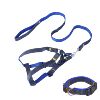 Pet traction rope denim dog traction rope large dogs and dog rope three -piece explosion -proof rope walking dog rope factory wholesale