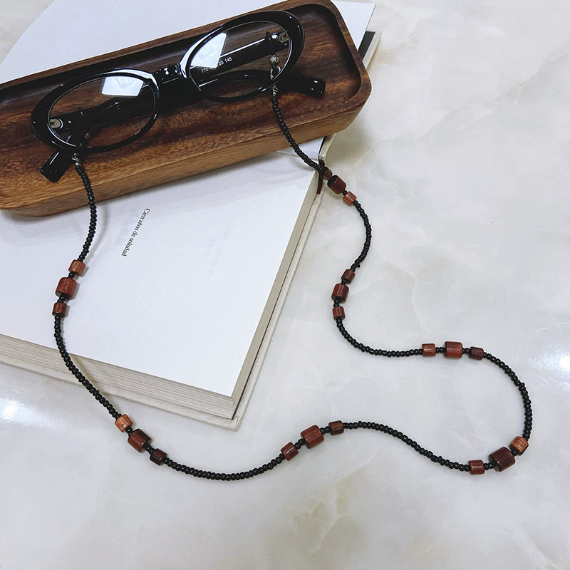 Retro fashionable glasses, strap