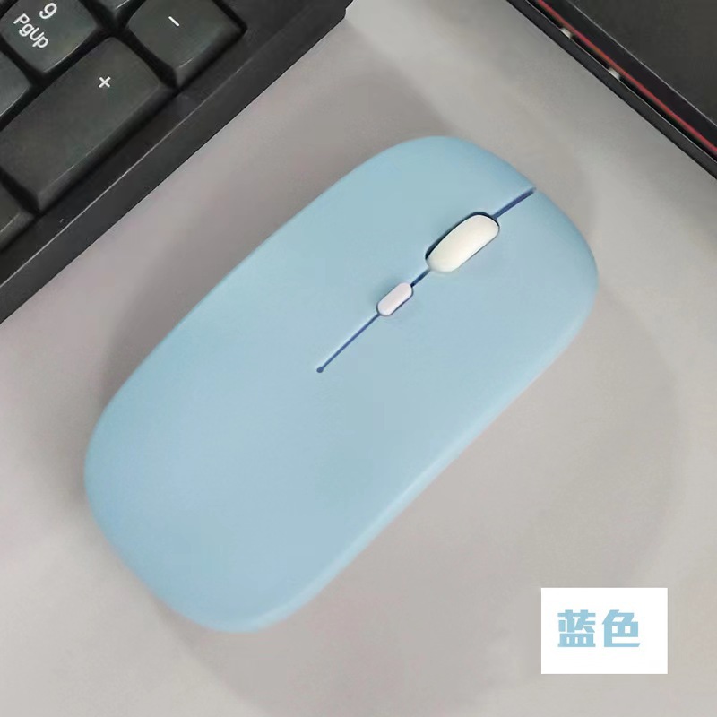 Venta caliente de fábrica para Apple Huawei Xiaomi typec carga luminosa silencioso Bluetooth de modo dual ratón inalámbrico