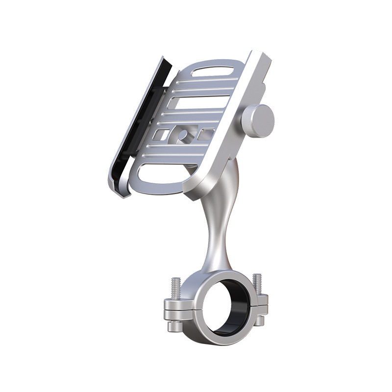 アルミ合金のオートバイのナビゲーションの携帯電話の支柱USB充電可能なインターフェイスの外で電気自動車の長距離の騎乗の支柱