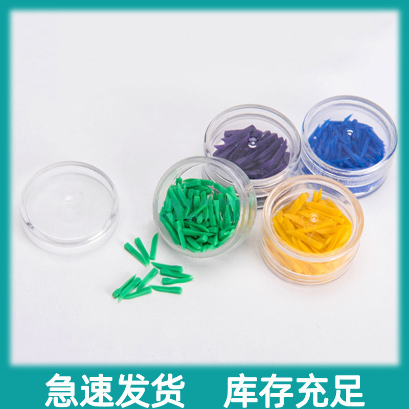 Plastic wedge with hole dental wedge oral wedge interdental wedge interdental gap with color 100 PCs/box