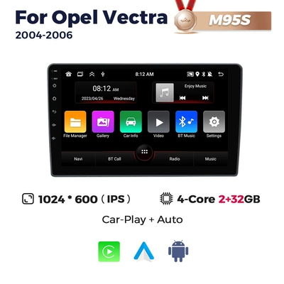 Suitable for Opel Vectra DVD Navigation - m95s-264-quad-core-wifi-version
