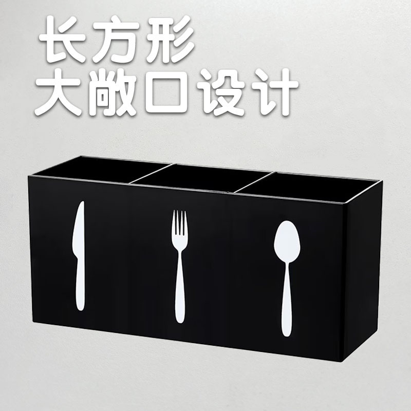 竹製箸入れ収納ケース食器ナイフフォークスプーン収納筒キッチン竹木ラウンド水切り箸ケージ収納ケース|undefined