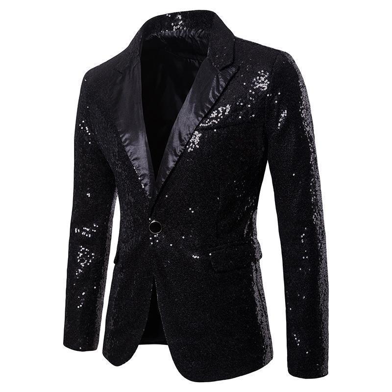 ragazzo 2025 abito da spettacolo europeo e americano abito con paillettes dorate blazer taglie forti abbigliamento da uomo da discoteca presentatore presentatore studio_voghion.com
