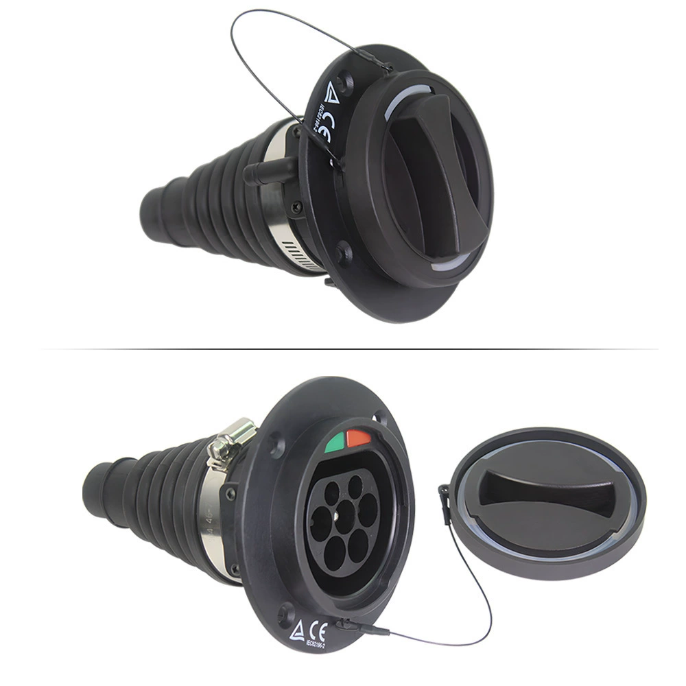 Прямая поставка производителя, европейская стандартная розетка для подключения европейской головки пистолета type2 однофазная розетка ce