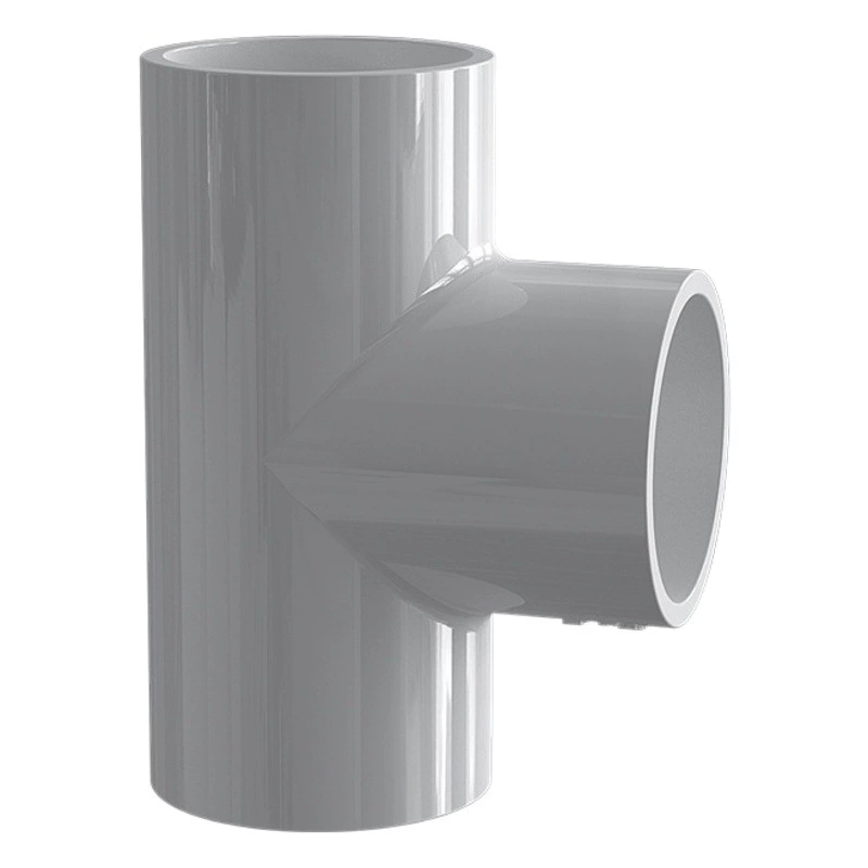 Аксессуары для питательной воды из ПВХ тройник клеевой t-соединение пластиковый шланг шланг шланг шланг тройник белый синий серый тройник