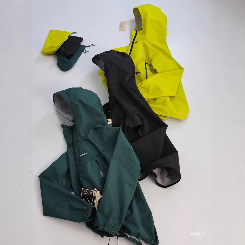 Cross-Border New Model Rain Dance Outdoor Functional Waterproof and Tear-Resistant Fully Taped Hardshell Jacket 	 3