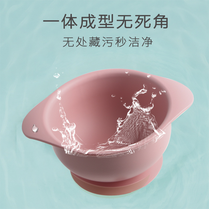 现货儿童吸盘碗硅胶婴儿碗宝宝餐具辅食碗卡通可爱吃饭训练碗餐碗