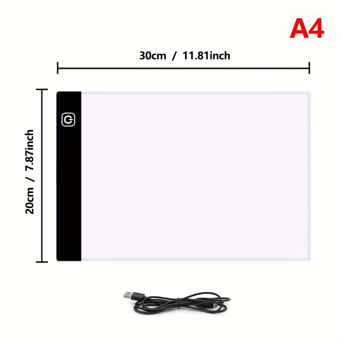 1 Level 3 Dimmable led Drawing Copying Board usb Powered跨境