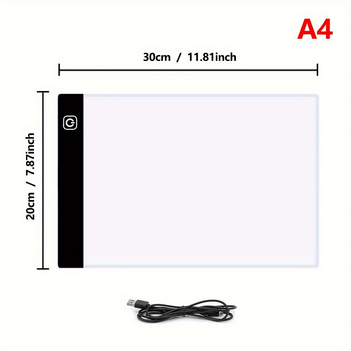 1 Level 3 Dimmable led Drawing Copying Board usb Powered跨境
