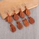 Peach Wood Patron Saint Keychain, Eight Patron Saints, Safe Keychain, Twelve Zodiac Signs, Buddha Keychain