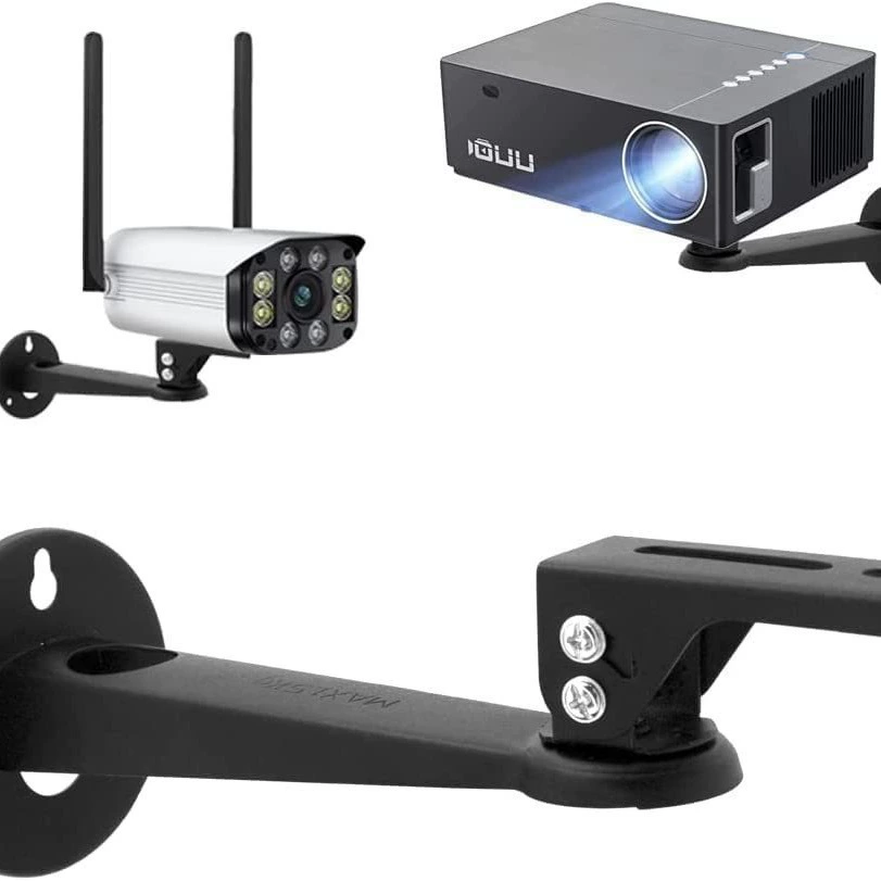 Настенное крепление для мини-проектора/вешалка для проектора/Монтажный кронштейн корпуса камеры видеонаблюдения-