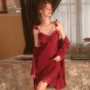 代发蕾丝露背甜美家居服