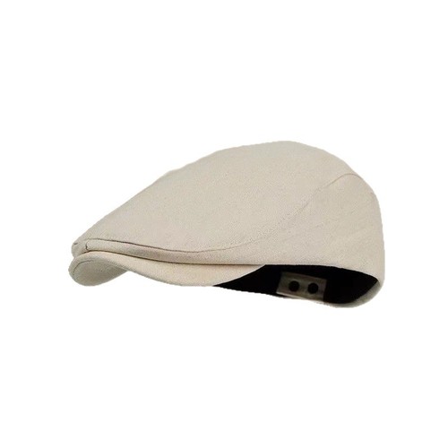 English-style retro forward caps for girls and boys, pure color newsboy caps for men and women, versatile summer and autumn caps, Japanese and Korean style duckbill and beret hats