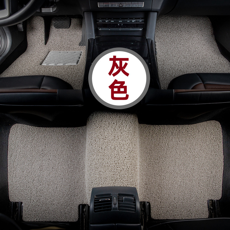 自動車のシルクのフロアマットの5台の全車の所有者の助手席のフロアマットの車の中で専用の単独のフロアマットを敷きます。|undefined