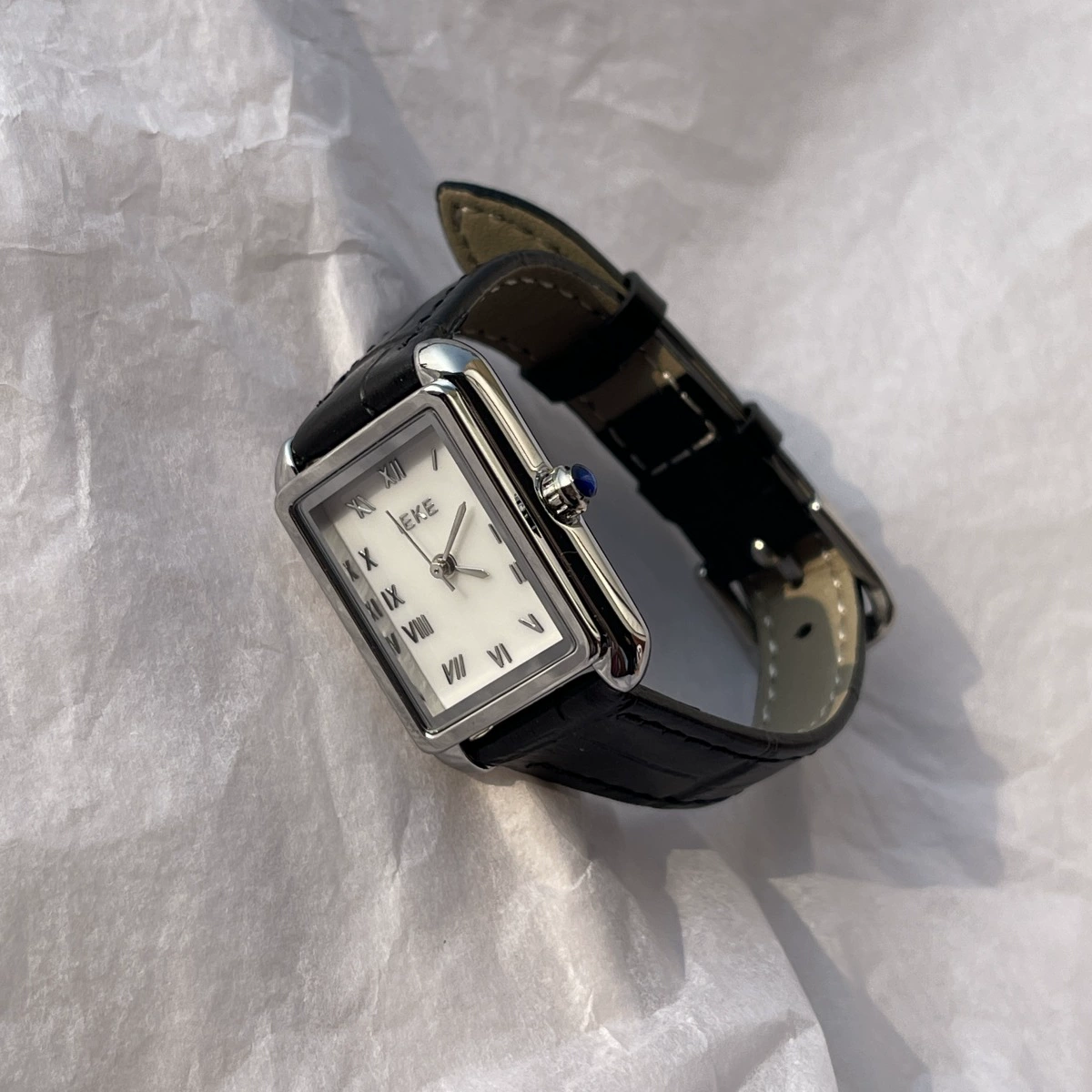 IEKE Classic retro sophisticated watch pearl, universal belt, Mori