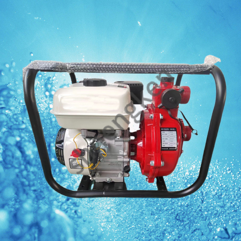 1.5/2寸单叶轮/双叶轮高扬程汽油自吸泵抽水泵消防泵汽油抽水机