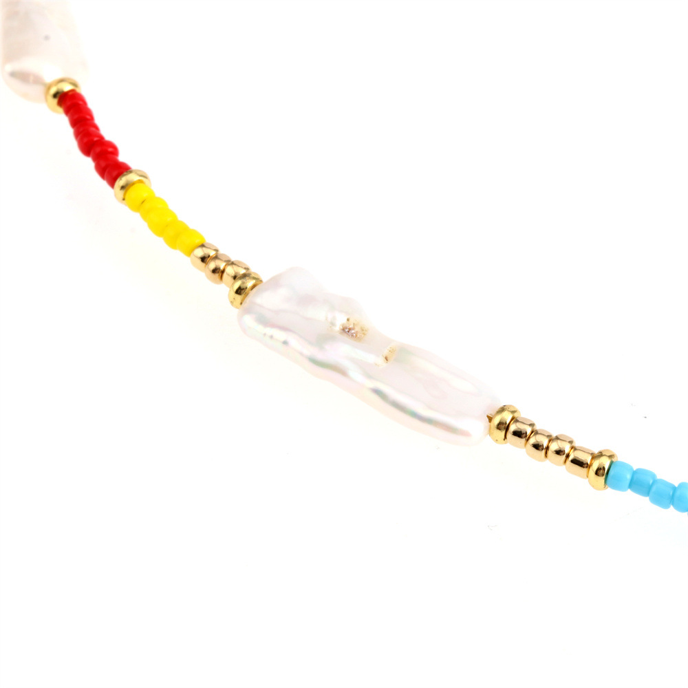 Fashion Multicolor Copper Enamel Necklace 1 Piece