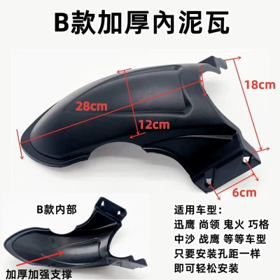 Electric vehicle fender – Plastic