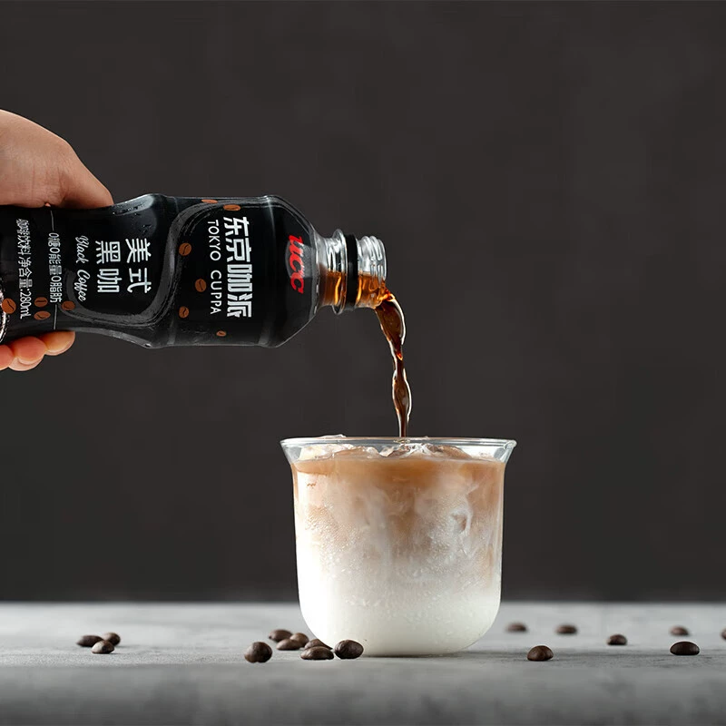 Кофе японская UCC в стиле Tokyo American Black Coffee Drink, открыть крышку и пить, 280 мл, полная коробка, напиток для дневного чая