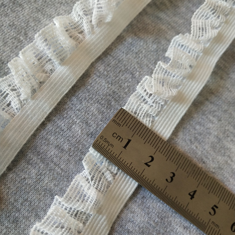 内裤月牙边镂空花边 内衣木耳边 内裤包边条辅料花边 弹力小花边