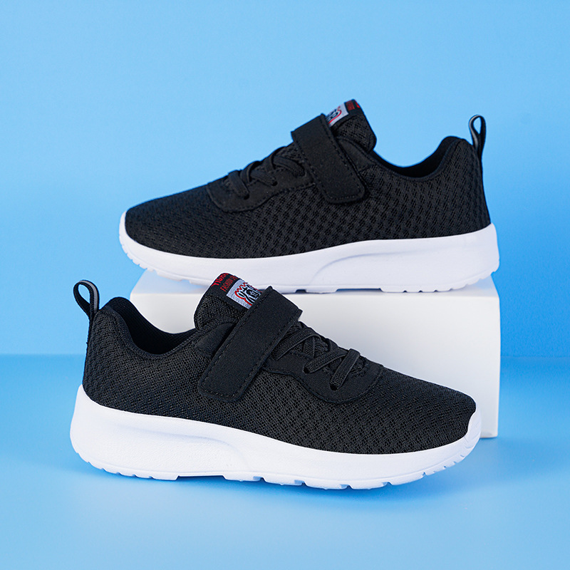 Zapatillas de Running Malla Doble para Niños de Malla y MD Transpirables Ligeras y con Amortiguación image 12