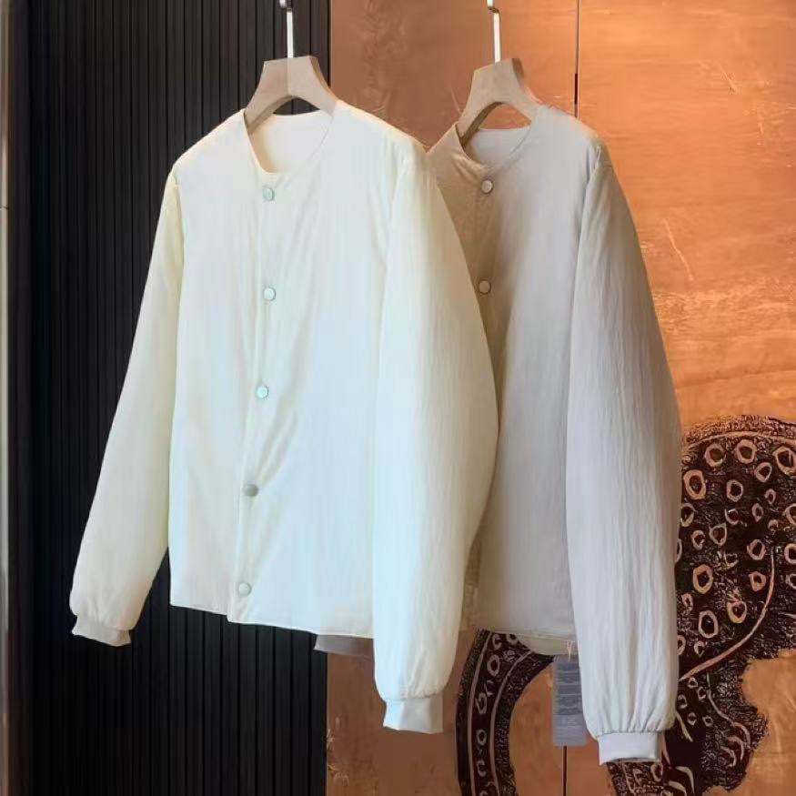 区棉服~羽感轻盈新雪丽蓄热保暖秋冬加厚百搭宽松棉衣外套女