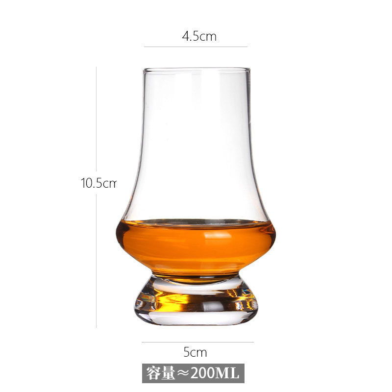 Taza de degustación de whisky creativa, taza de cóctel de alto valor comercial, taza de olor de licor de lujo, taza de fragancia de alta calidad