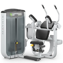 美国乔山MATRIX商用健身房坐式推胸举肩蹬腿腰腹臀部训练力量器械