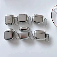 Яблоко, совместимые наушники, серебристый защитный чехол Pro, 2, bluetooth, pro2