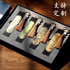 中国風国潮千里江山木製ブックマークカスタム洛神賦図文創記念品の美しいプレゼントセット