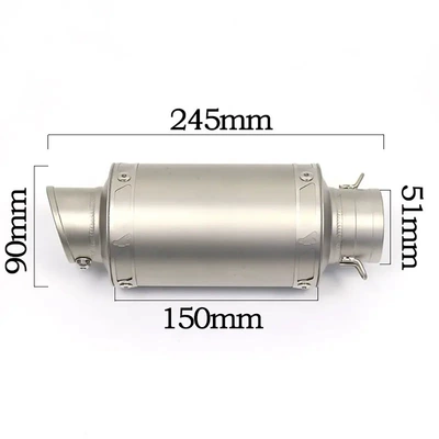for motorcycle MT09/R25/NINJA400, Motorcycle exhaust pipe