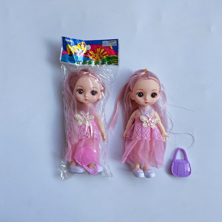 Sola simulación DIY muñeca Barbie al por mayor OPP bolsa chica de juguete piso push stall Premio muñeca princesa