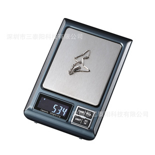 BL-01 electronic balance scale 500g 0.01g weighing pocket scale palm weighing jewelry kitchen scale Gold foreign trade