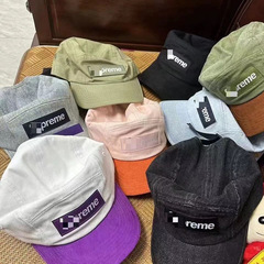 トレンディなブランド Ventile Camp Cap ジョイント防水コットン ピーク キャップ ベースボール キャップ カラーマッチング SUEDE VISOR S
