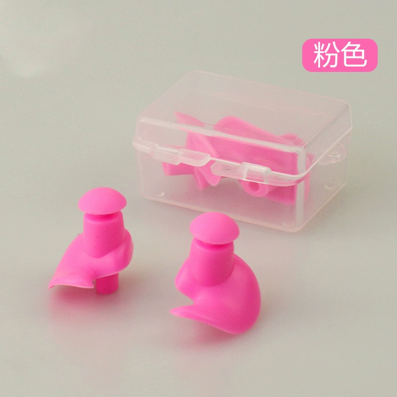 Silicone waterproof earplugs for swimming, factory direct supply, wholesale